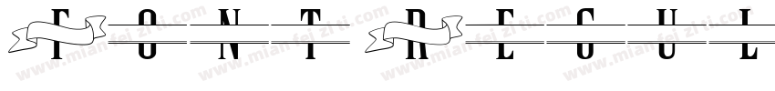 Font RegularVersion字体转换